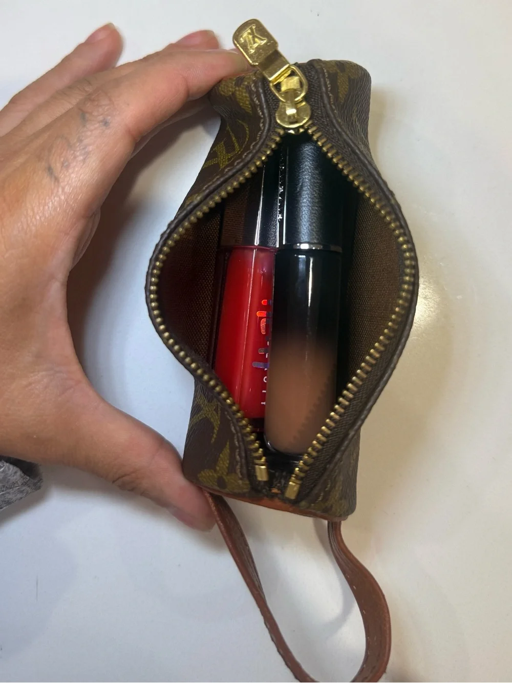 Louis Vuitton Monogram Canvas Golf Ball Pouch